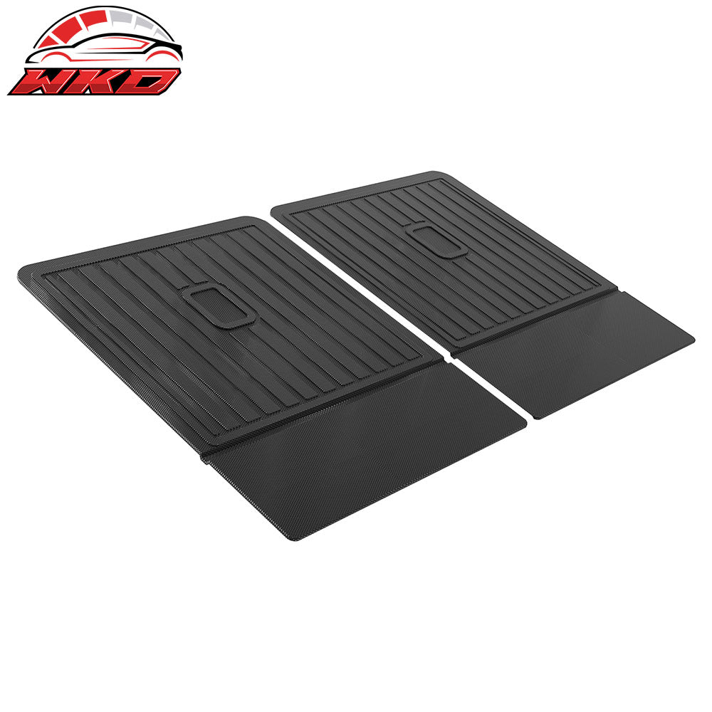 Fits 17-25 Audi Q7 20-25 SQ7 Rear Seat Backrest Mat All Weather Protector TPE