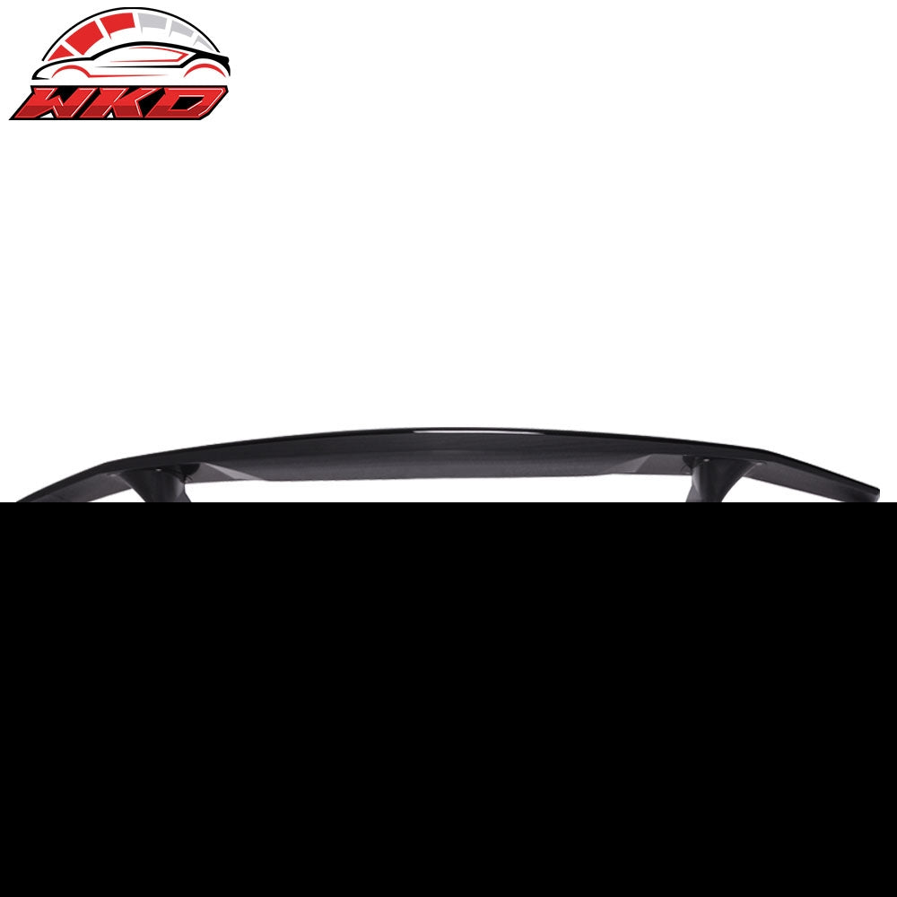 Fits 16-20 Honda Civic 2DR Coupe Rear Trunk Spoiler 2 Post Wing Lip Gloss Black