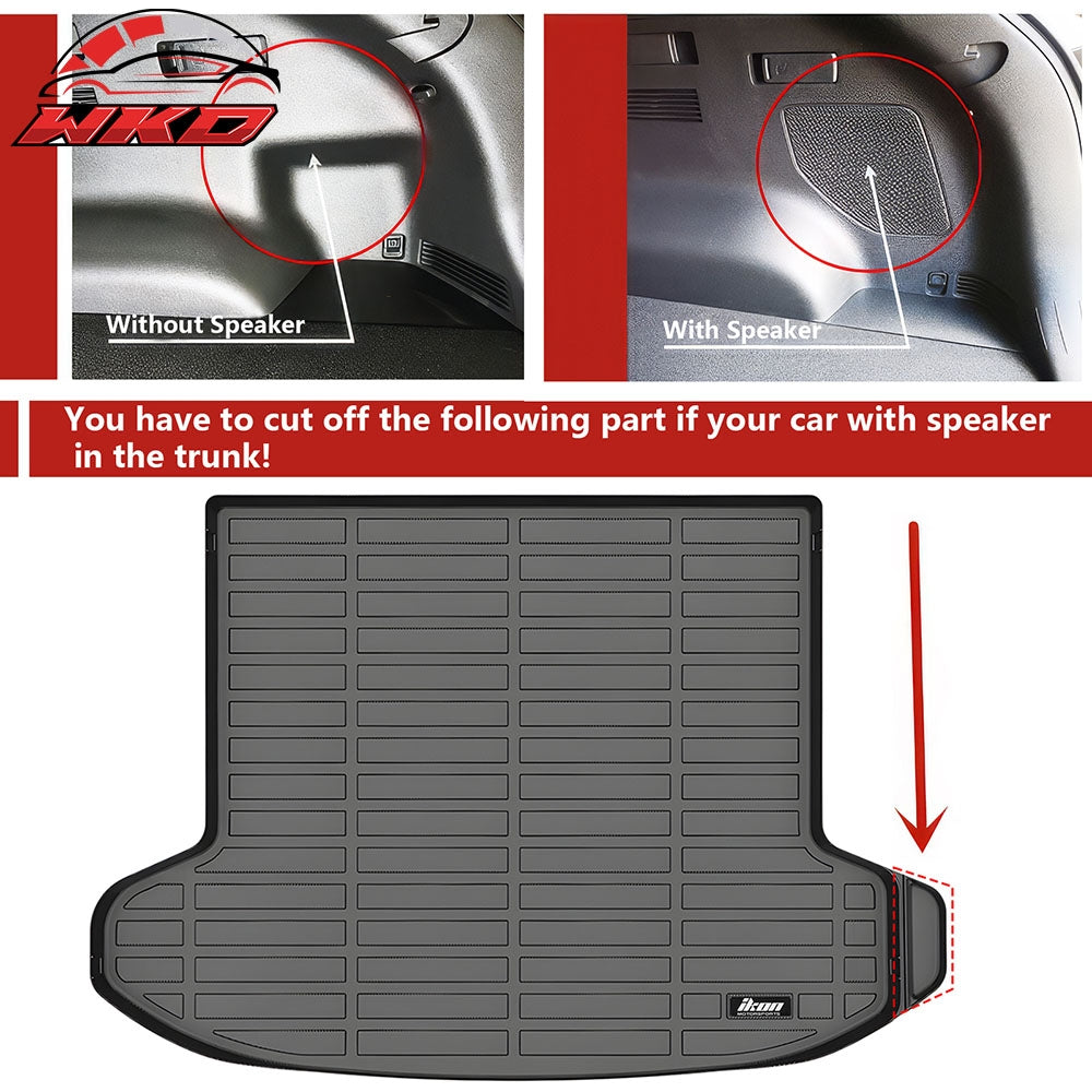 For 23-25 Kia Sportage All Weather 3D Molded Rear Trunk Boot Mat Cargo Liner TPE