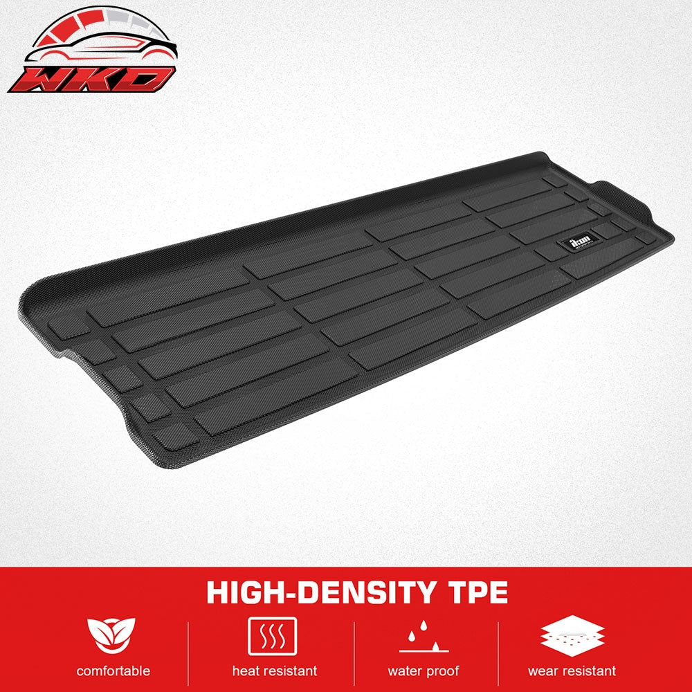 Fits 15-20 Chevy Tahoe & GMC Yukon 7/8 Seats 3D Rear Trunk Mat Cargo Liner TPE