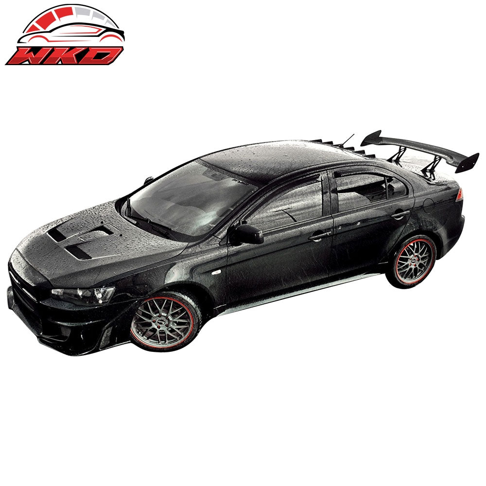 Fits Dodge 57" JDM GT Style Racing Rear Trunk Spoiler Adjustable Wing Unpainted