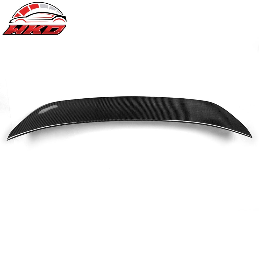 Fits 11-16 BMW 5 Series F10 & M5 HM Style Rear Trunk Spoiler Matte Carbon Fiber