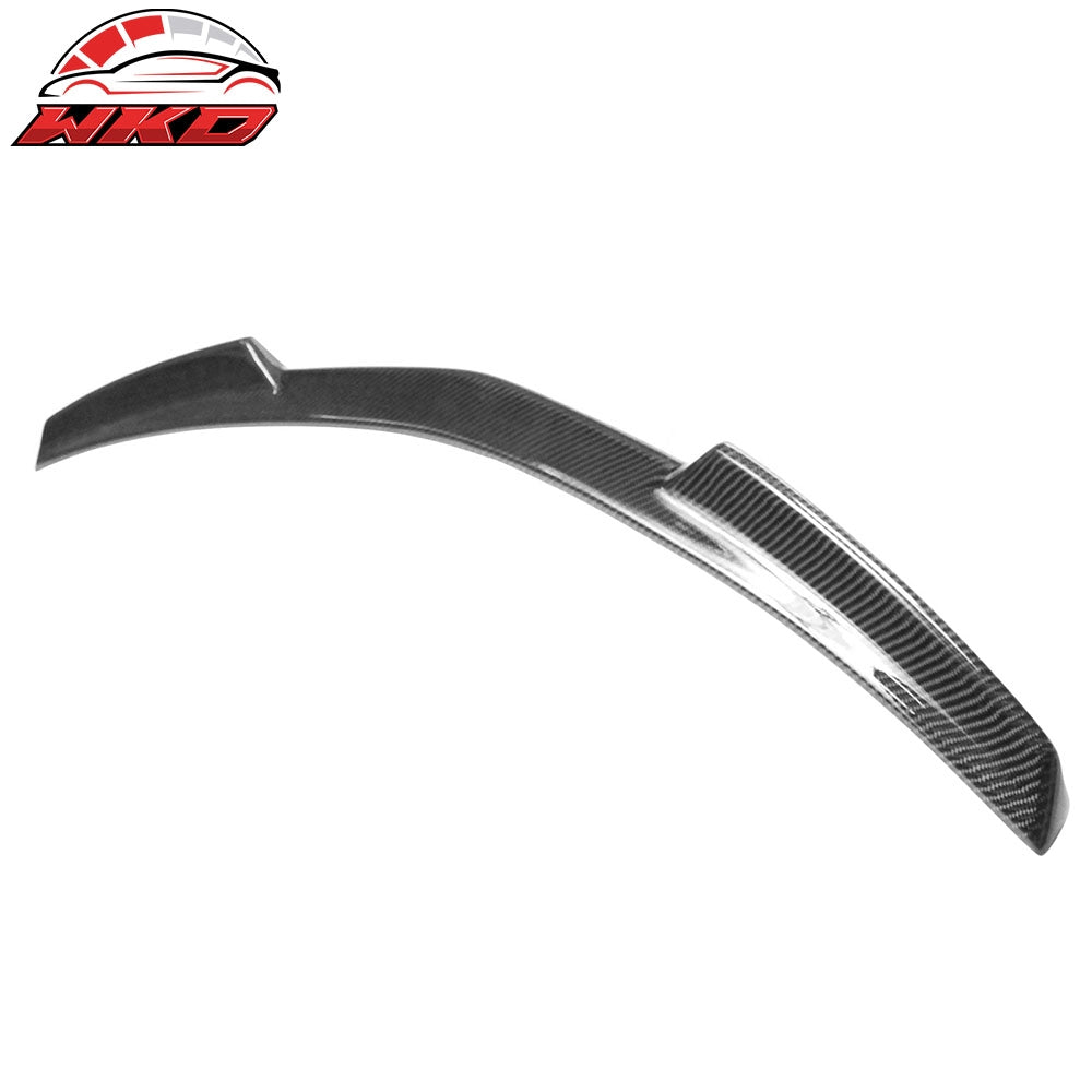 Closeout! 10-17 Benz C207 E-Class V Style Rear Trunk Spoiler Carbon Fiber | Wholesale - Wikond Auto