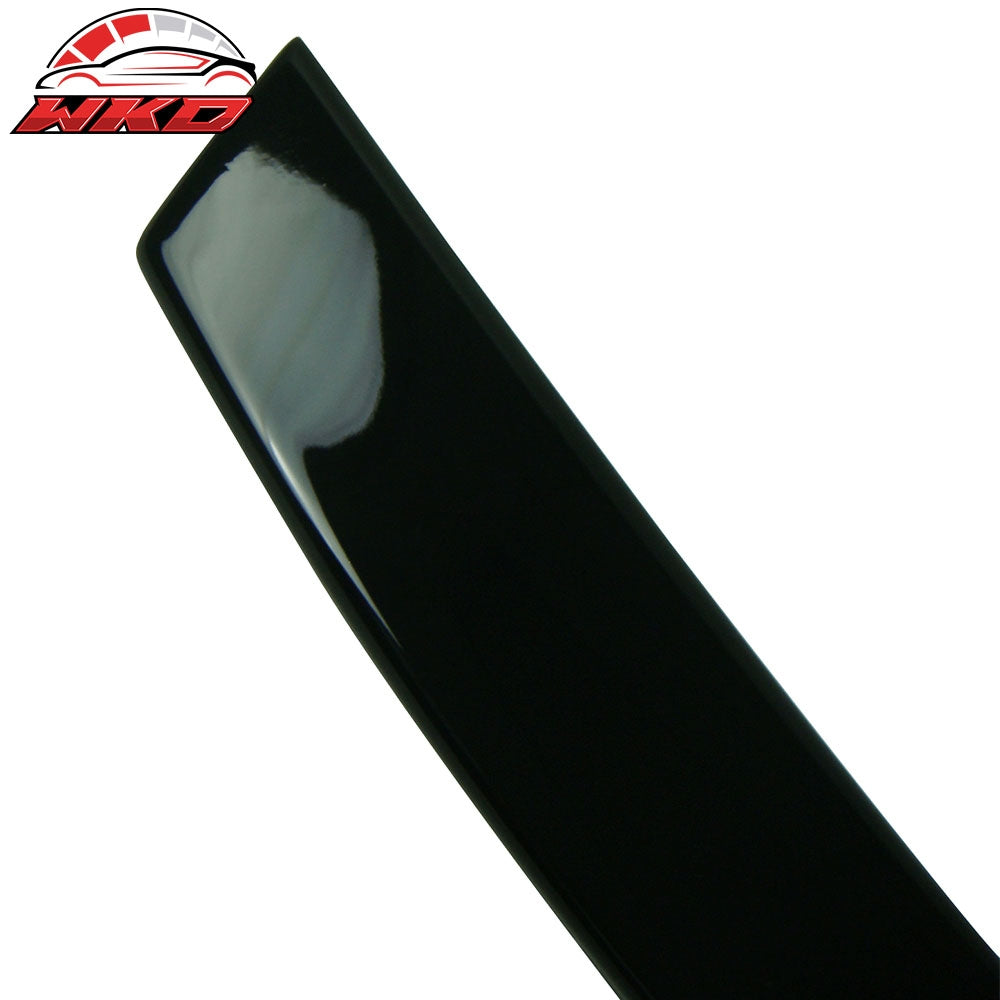 Fits 09-14 Audi A4 Quattro ABT Style Rear Trunk Spoiler Wing Painted #LZ9Y Black