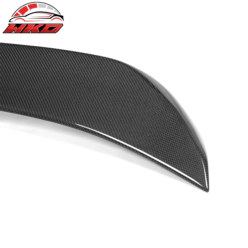 Fits 11-16 BMW F10 M5 HM Rear Trunk Spoiler Wing Carbon Fiber