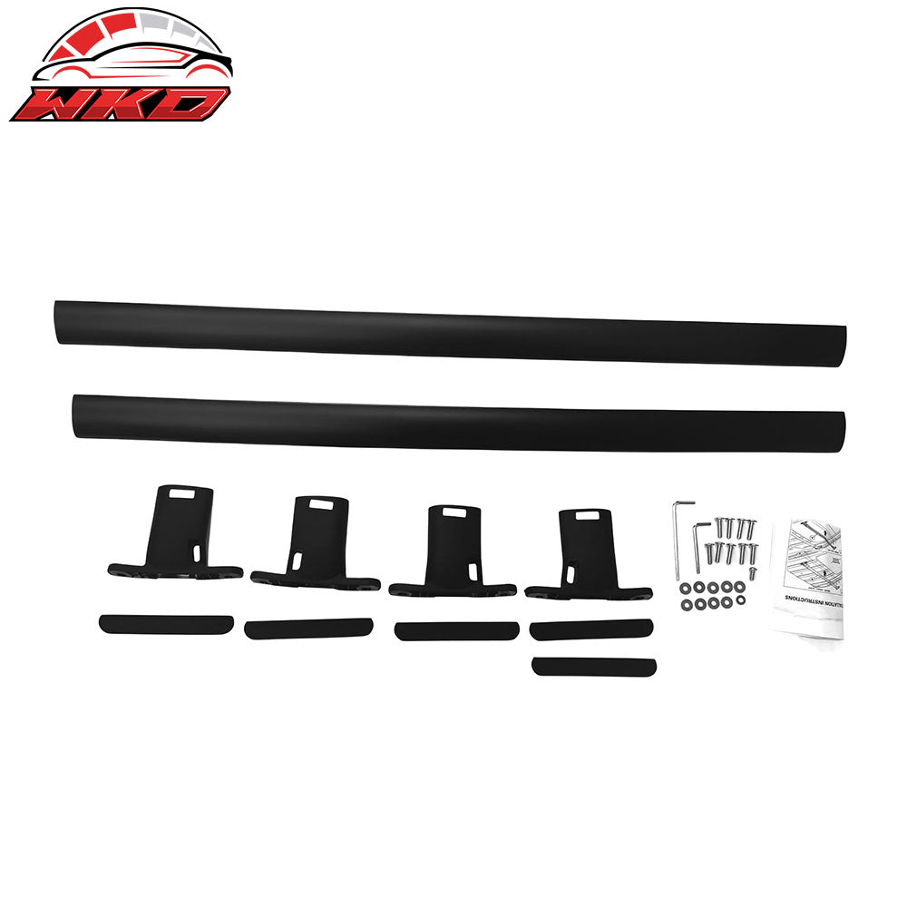 Fits 16-19 Ford Explorer 4DR Aluminum Roof Rack Rail Luggage Carrier Cross Bars