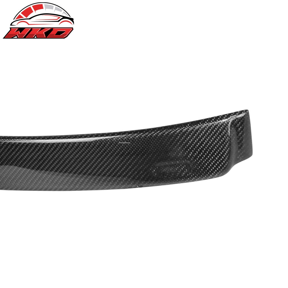 Fits 12-18 BMW F30 3-Series Roof Spoiler AC Style Carbon Fiber Rear Window Visor