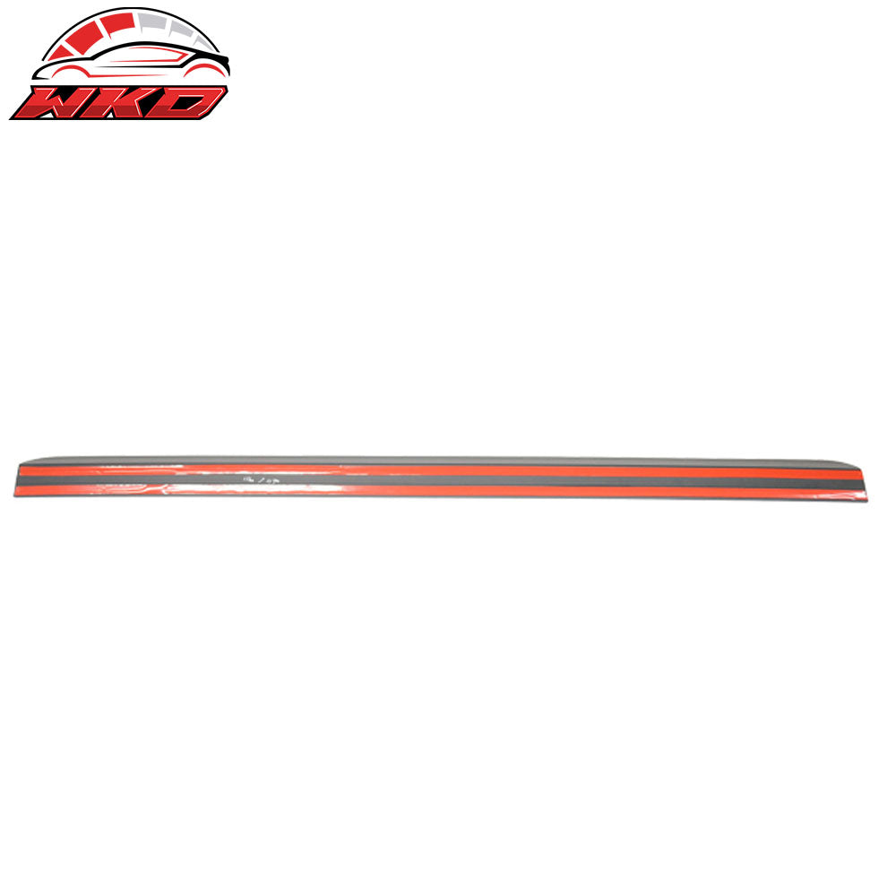 Fits 05-10 VW Volkswagen Jetta MK5 Unpainted Black Roof Spoiler - PUF