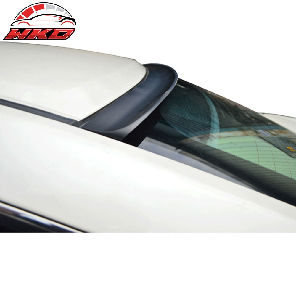 Fits 01-05 Honda Civic 2Dr 4Dr 7Th Unpainted Black Roof Spoiler - PUF
