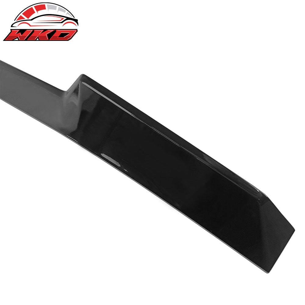 Fits 22-25 Subaru WRX 5th V Style Roof Spoiler Painted #D4S Crystal Black Silica