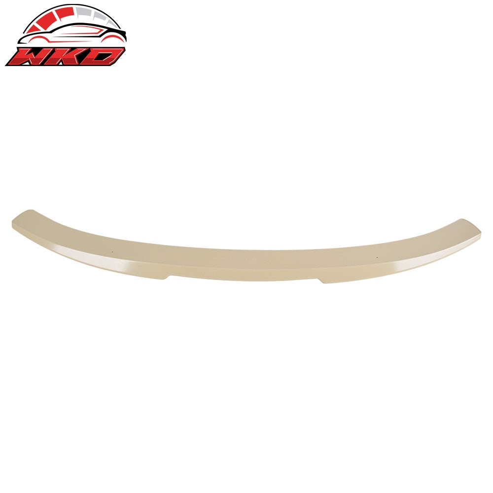 Fits 16-21 Honda Civic 10th Sedan Rear Roof Window Spoiler Wing Unpainted Beige