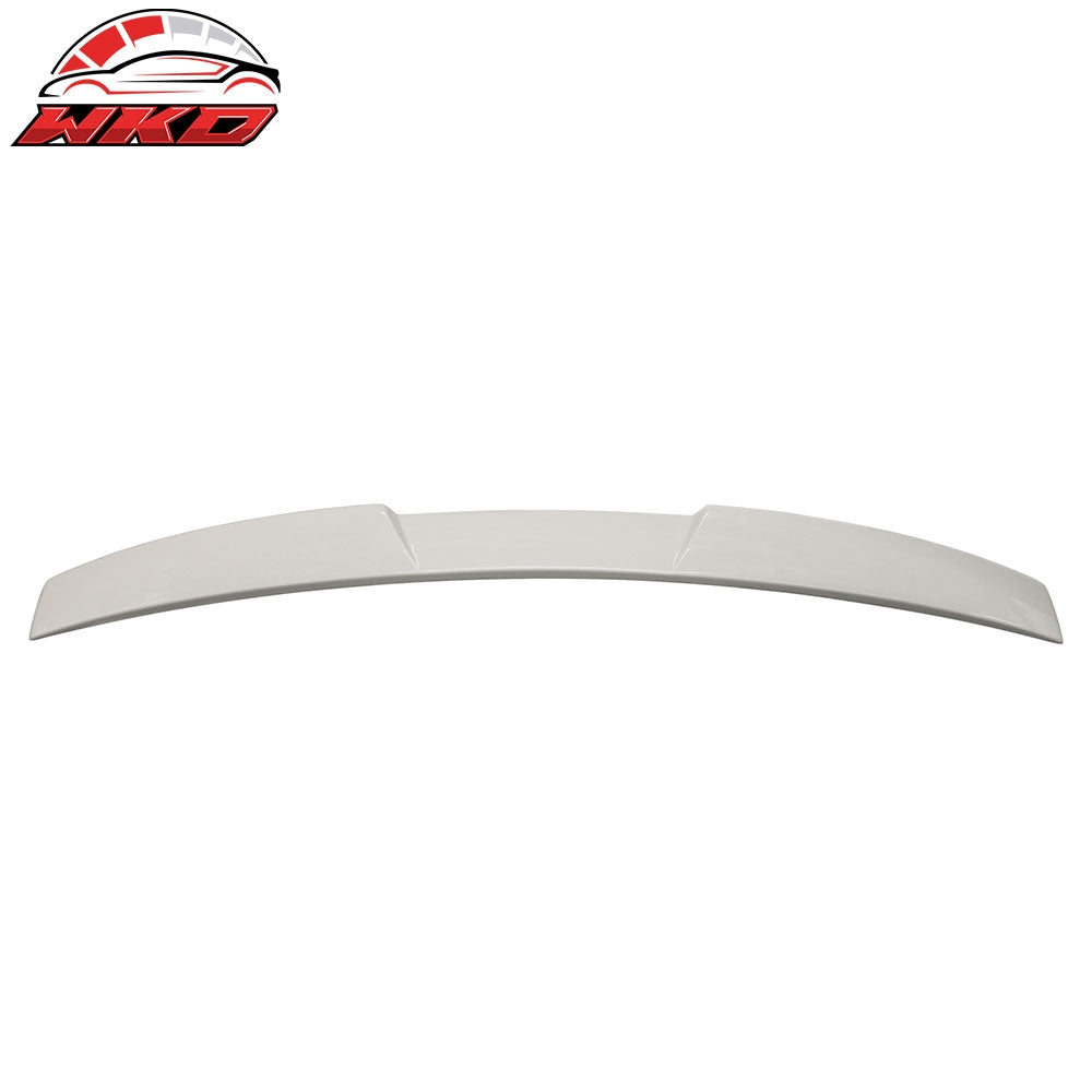 Fits 15-21 Subaru WRX STI Style Rear Roof Window Lip Spoiler Painted Pearl White