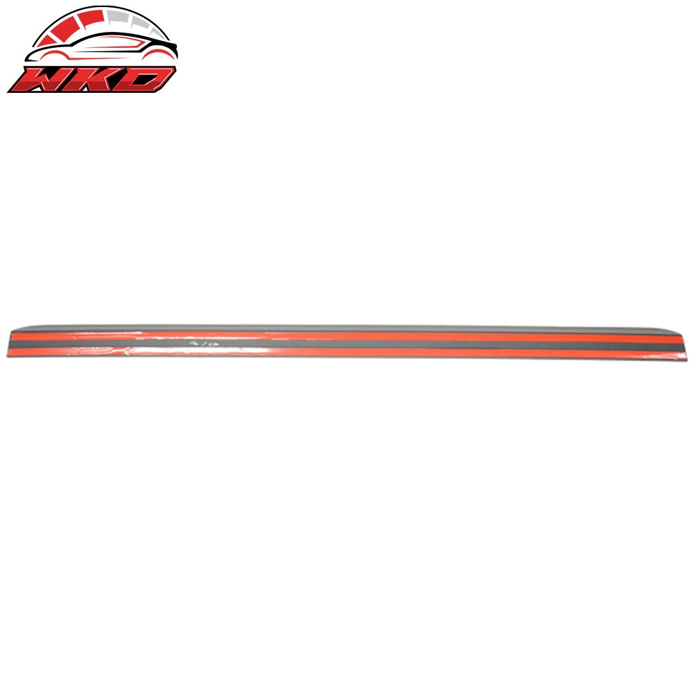 Fits 94-97 Audi A6 C4 Roof Spoiler Wing Rear Window Visor Unpainted Black PUF