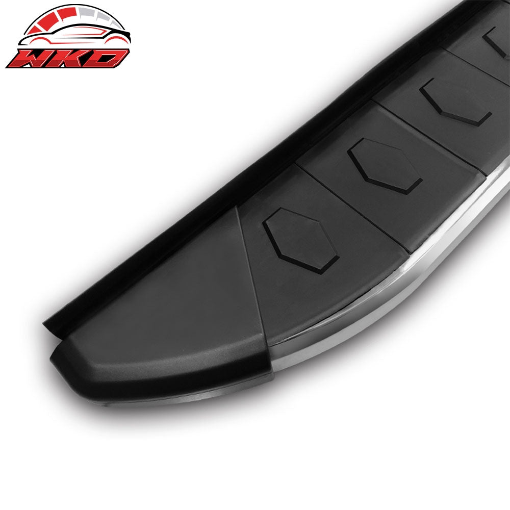 Fits 09-15 Honda Pilot OE Style Running Board Side Step Nerf Bars Black Silver