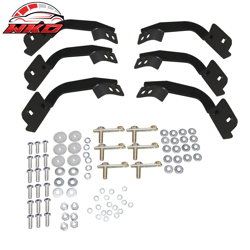 Fits 09-23 Dodge Ram 1500 Quad/Extended Cab 2PCS Running Boards