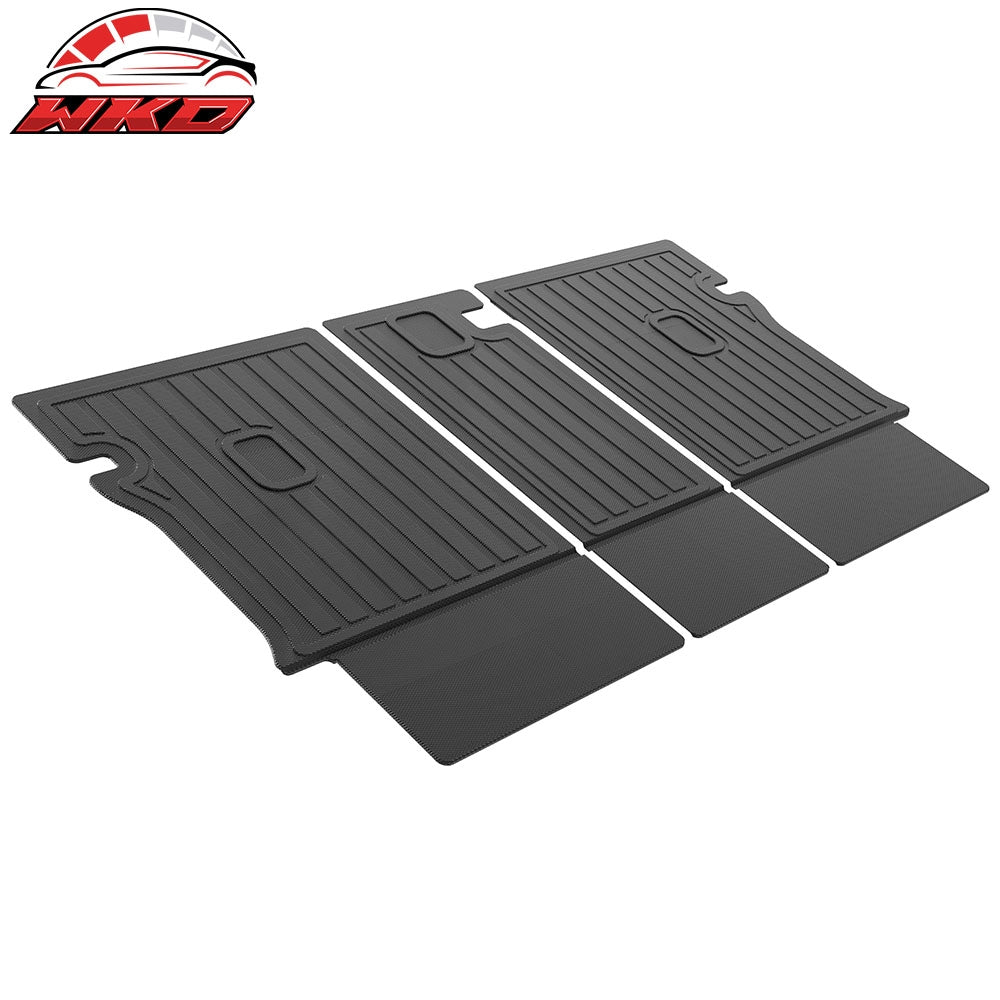 Fits 21-25 Audi e-tron Q8 SQ8 Rear Seat Backrest Mat All Weather Protector TPE