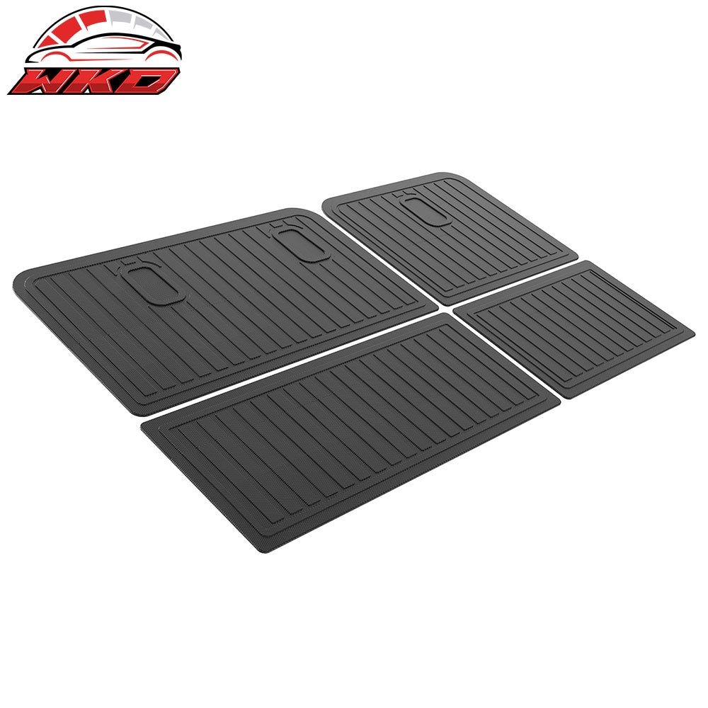 Fits 25-26 Nissan Armada Infiniti QX80 TPE Rear Seat Back Backrest Liner Mats