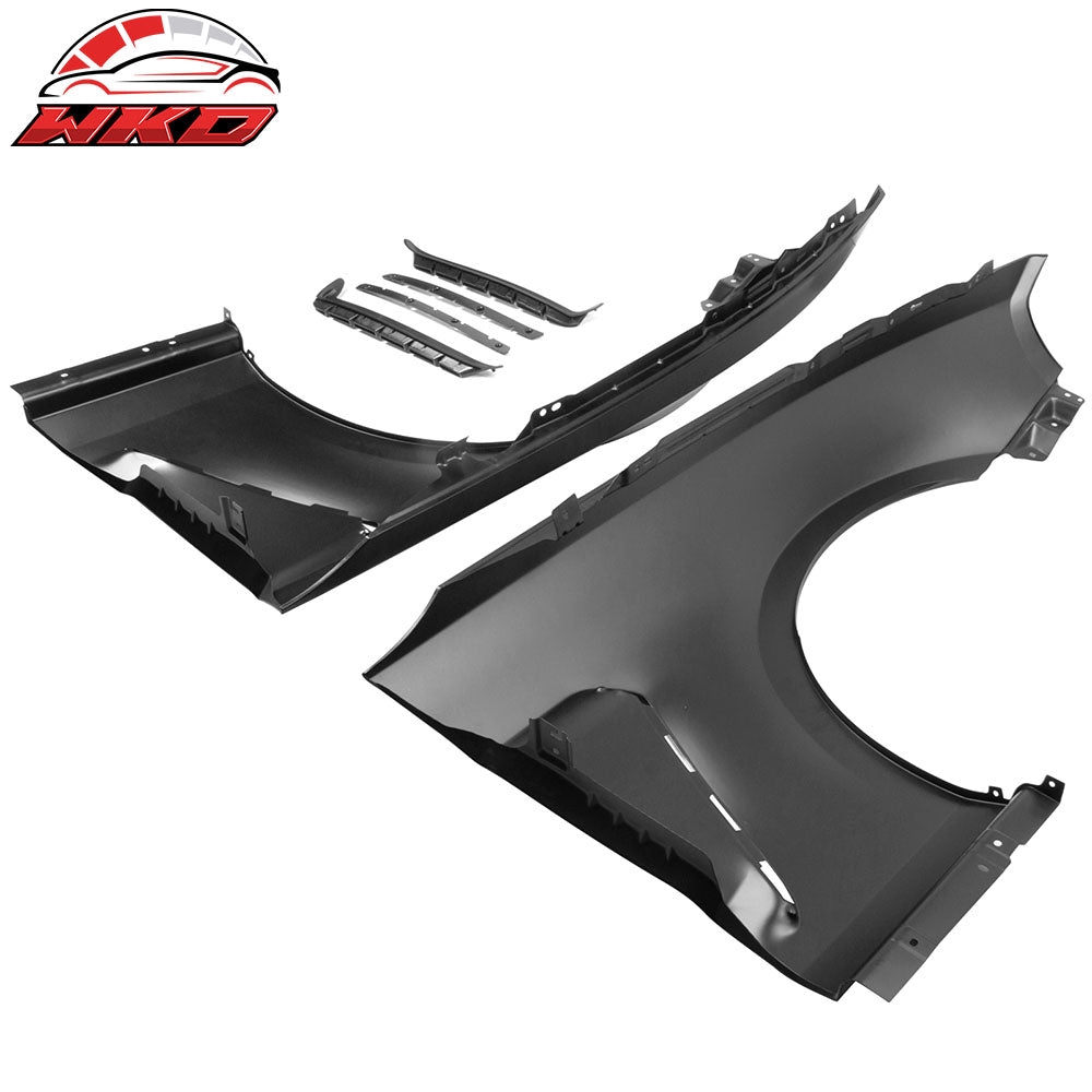 Fits 10-12 Ford Mustang GT500?& 13-14?GT GT500 V6 GT350 Style 2PCS Side Fenders