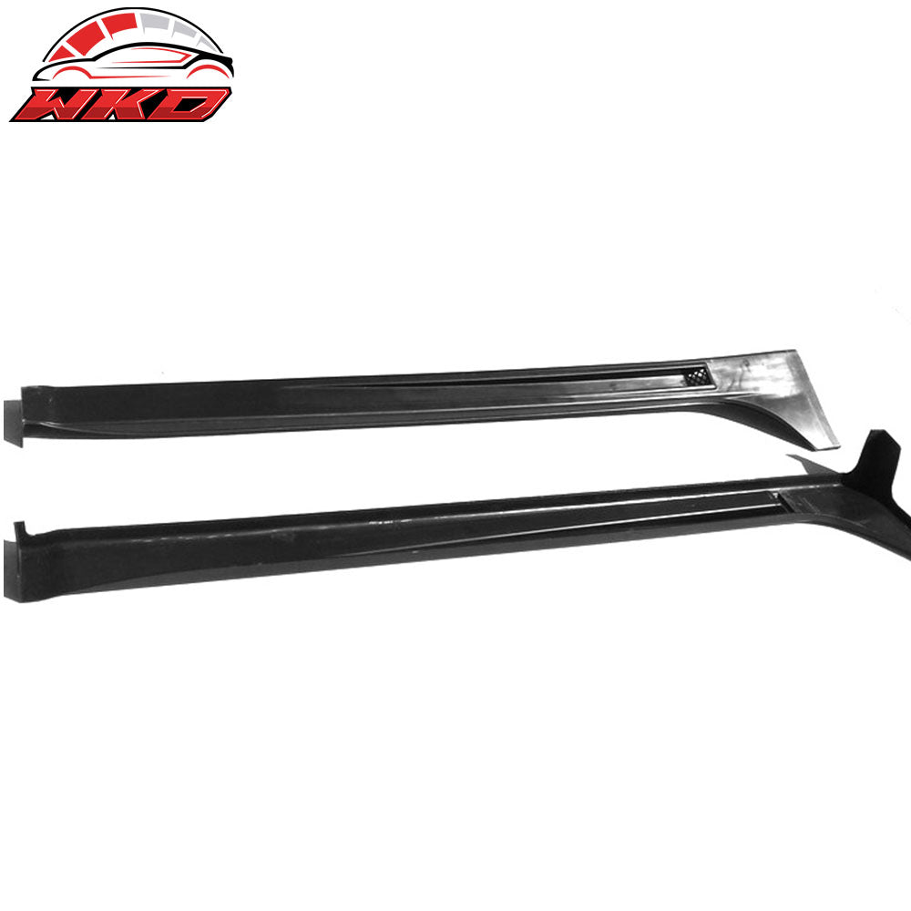 08-15 Lancer FQ FQ440 Style Side Skirts Extension - PP Polypropylene | Wholesale - Wikond Auto