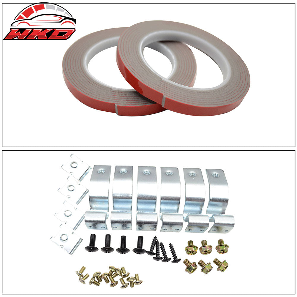 Fits 12-15 Honda Civic 9th 4Dr Mugen RR Style 2PCS Side Skirts Rocker Panels ABS