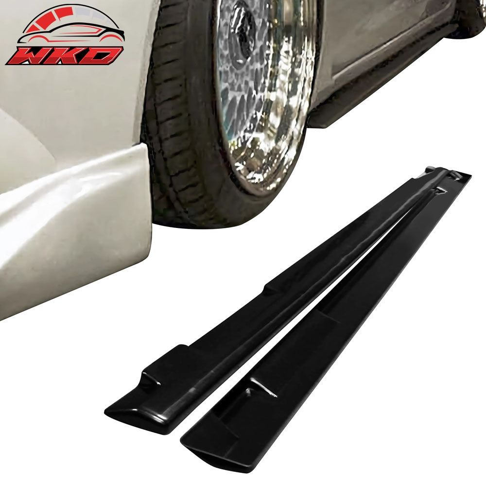 2012-15 Civic Sedan JDM Style Unpainted Side Skirts Rocker Panel Extension PU | Wholesale - Wikond Auto