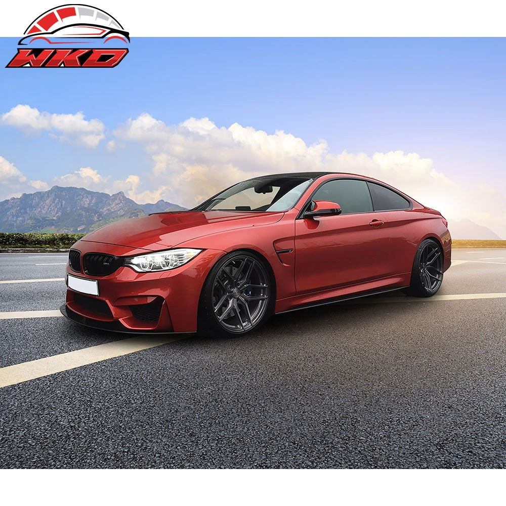 80 x 5 Curve Designed Flat Bottom Line Side Skirt Extensions