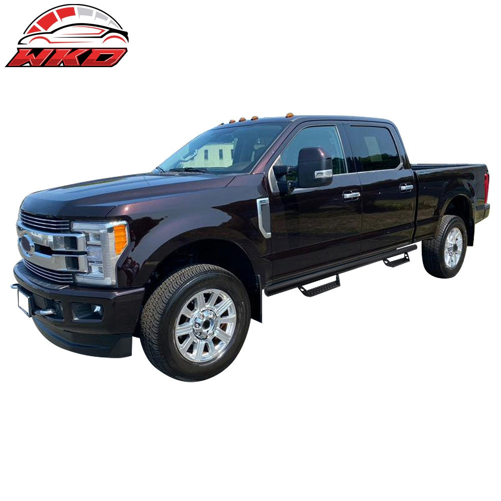 Fits 17-23 Ford F-250 Superduty SuperCrew Cab BCT Style Side Step Nerf Bars