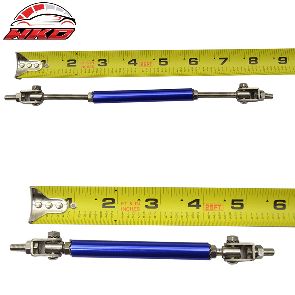 5.5�8�Adjustable Front Bumper Lip Spoiler Splitter Strut Rod Support Bars