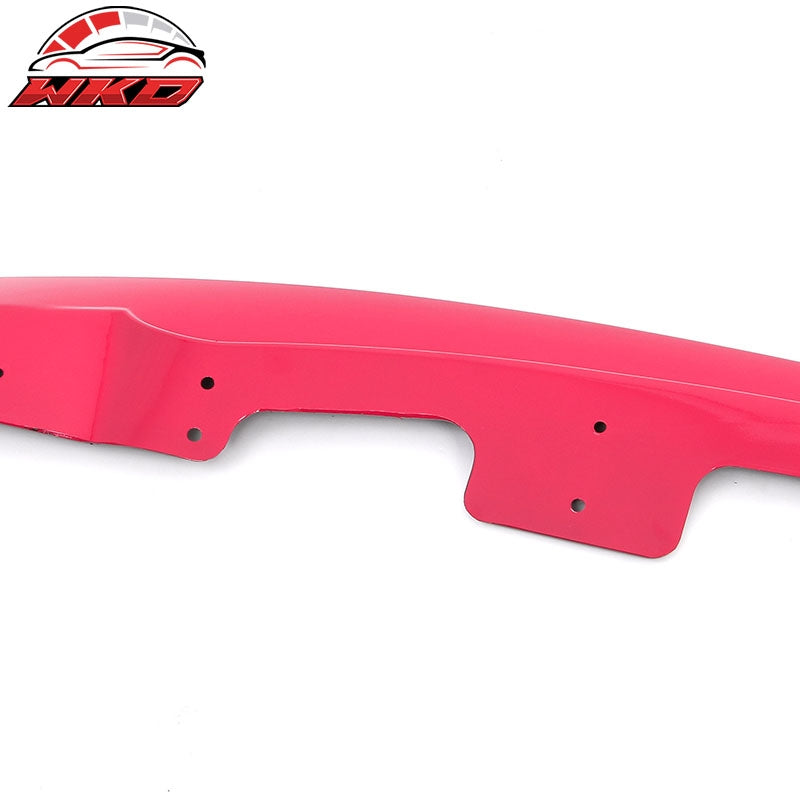 Fits 06-07 Subaru Impreza WRX 4DR STI Style Front Bumper Lip Spoiler PP Pink