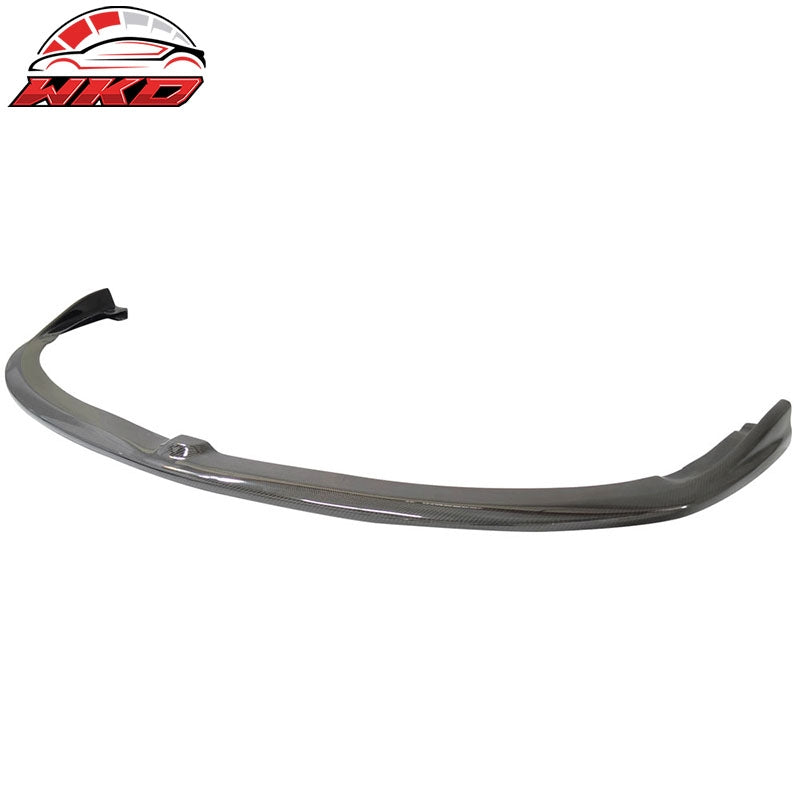 Fits 08-10 Subaru Impreza WRX STI CS2 Style Front Bumper Lip Kit Carbon Fiber CF