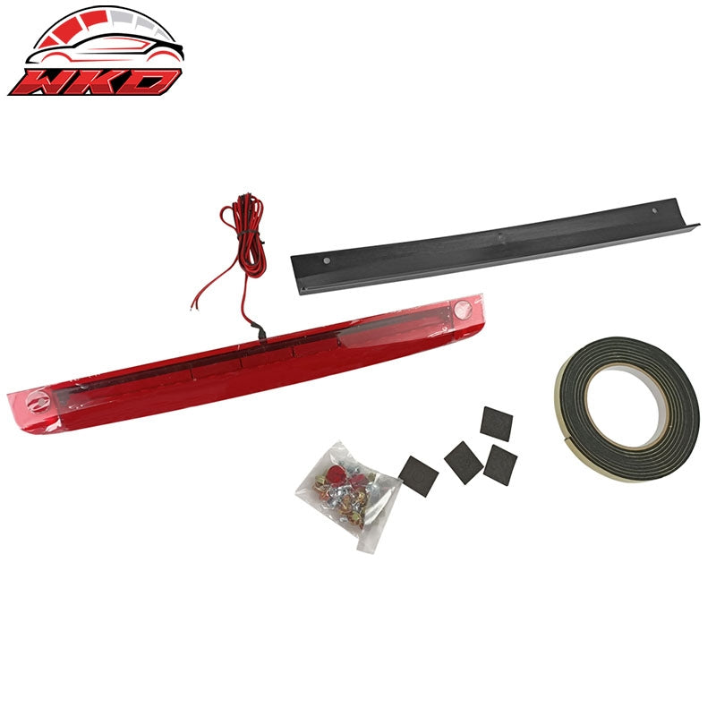 Fits 02-07 Subaru Impreza WRX STI Style Rear Trunk Spoiler W/LED Light Unpainted