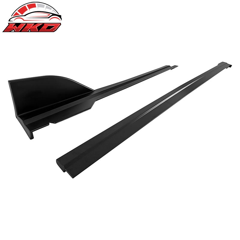 Fits 22-26 Subaru?WRX 5th Gen Matte Black Side Skirts Extension Rocker Panel 4PC