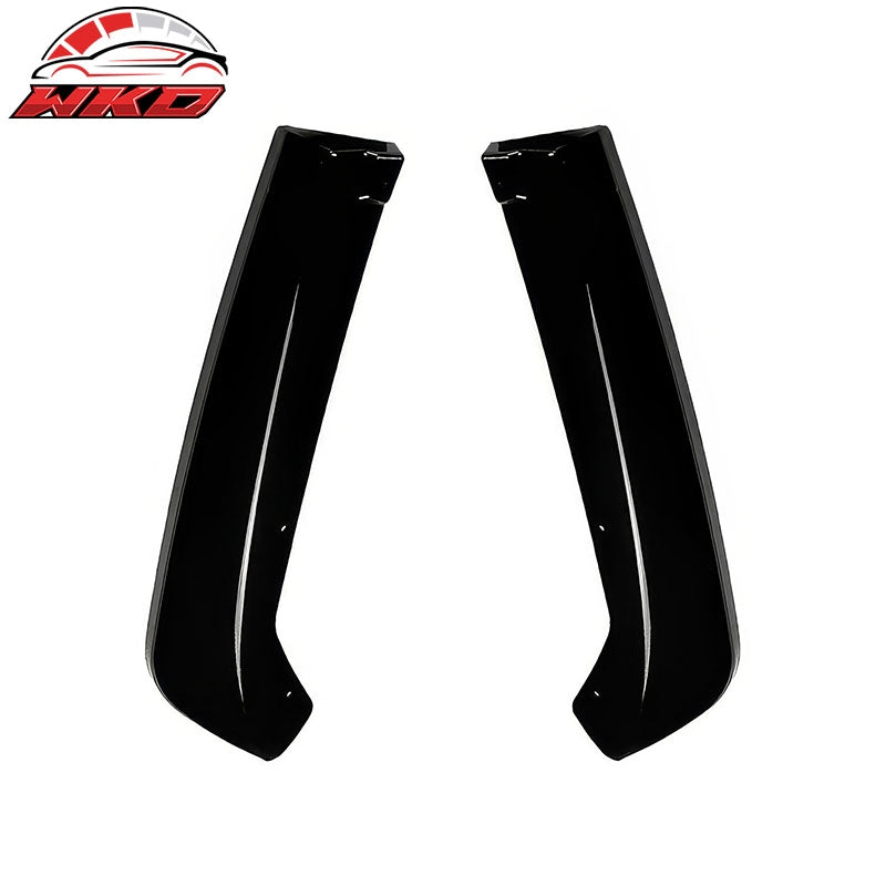 Fits 22-26 Subaru?WRX Gloss Black STI Style Rear Bumper Side Corner Aprons Cap