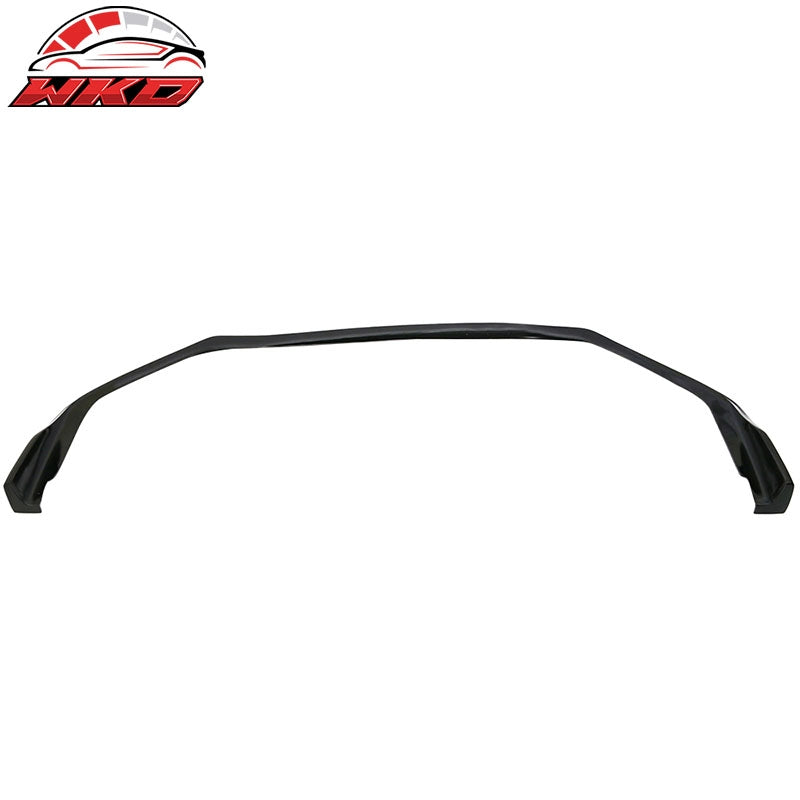 Fits 15-21 Subaru WRX STI Front Bumper Lip CS Style Spoiler Gloss Black PU Kit