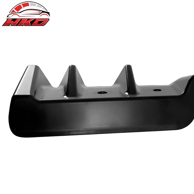 Fits 22-26 Subaru WRX VB 5th Add On Shark Fin Rear Bumper Diffuser Primer Black