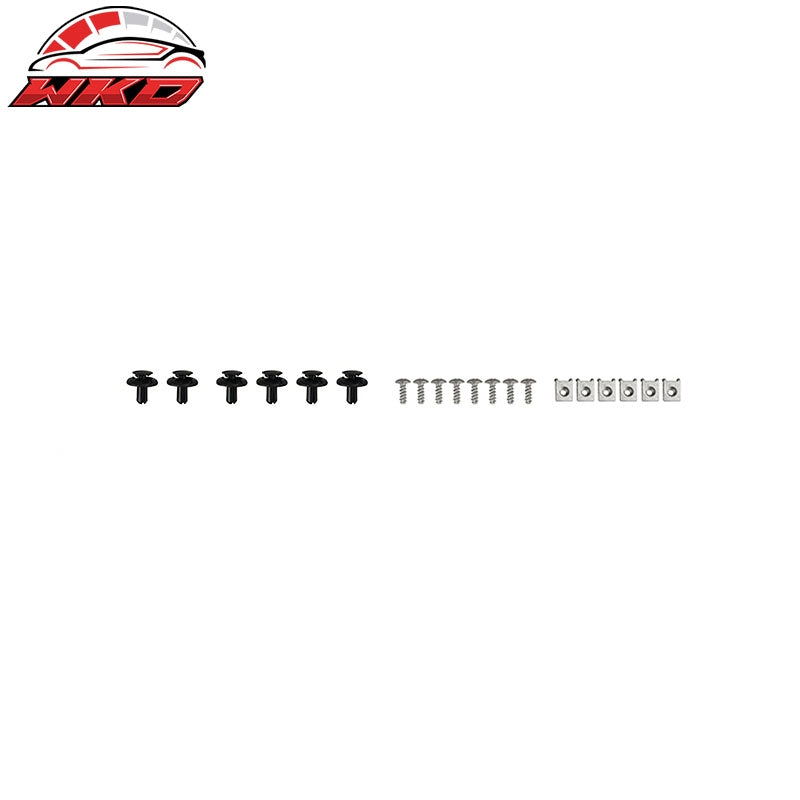 Fits 22-26 Subaru WRX VB Front Bumper LED Fog Lights Lamp Replacement W/Brackets