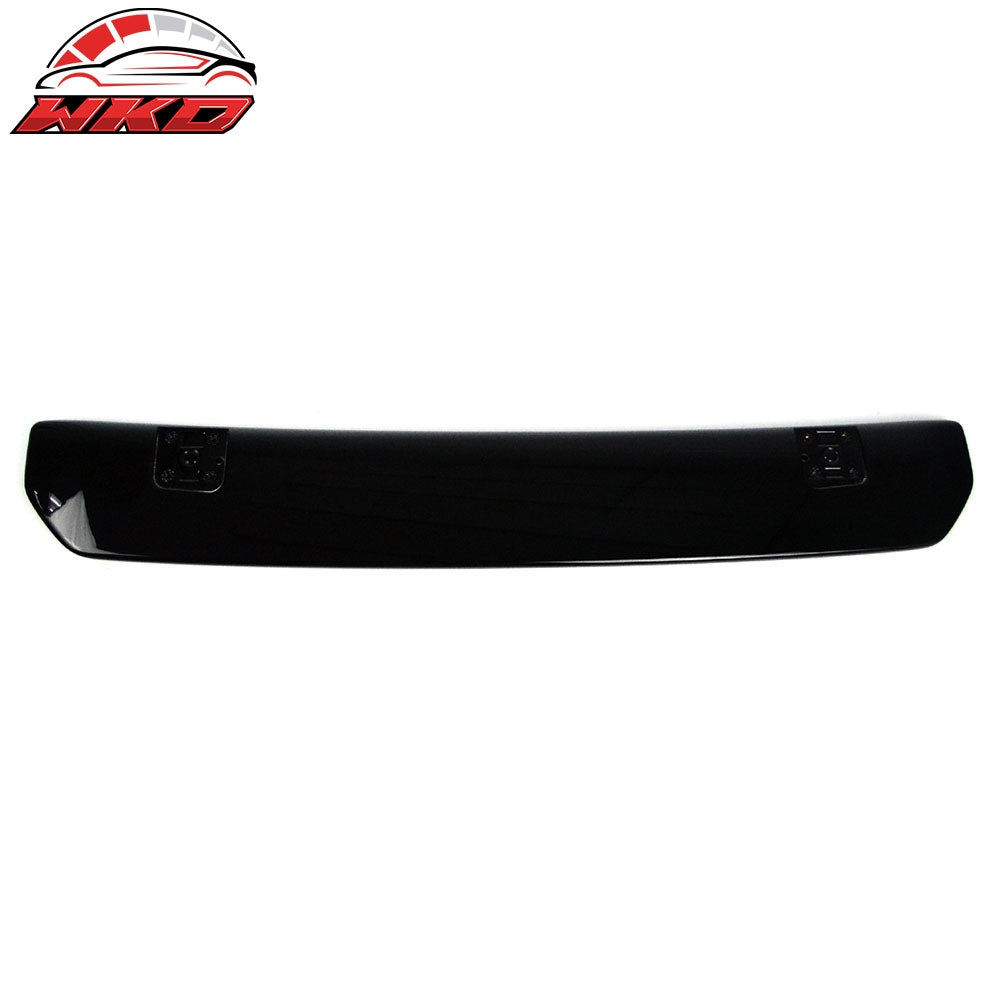 Fits 15-21 Subaru WRX STI Style Rear Bumper Lip Diffuser ABS Painted #D4S Black
