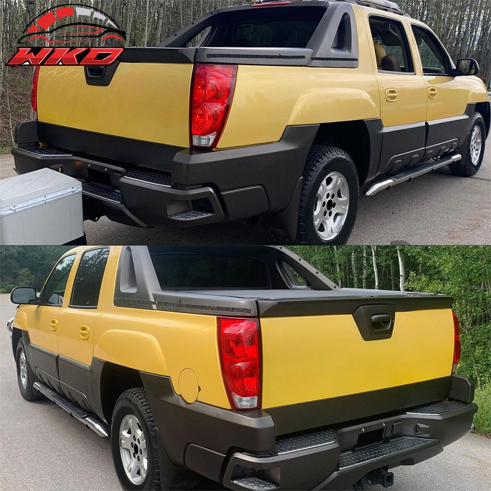 For 2002 Chevy Avalanche 1500/2500 Tailgate Molding Cap Protector Spoiler Cover