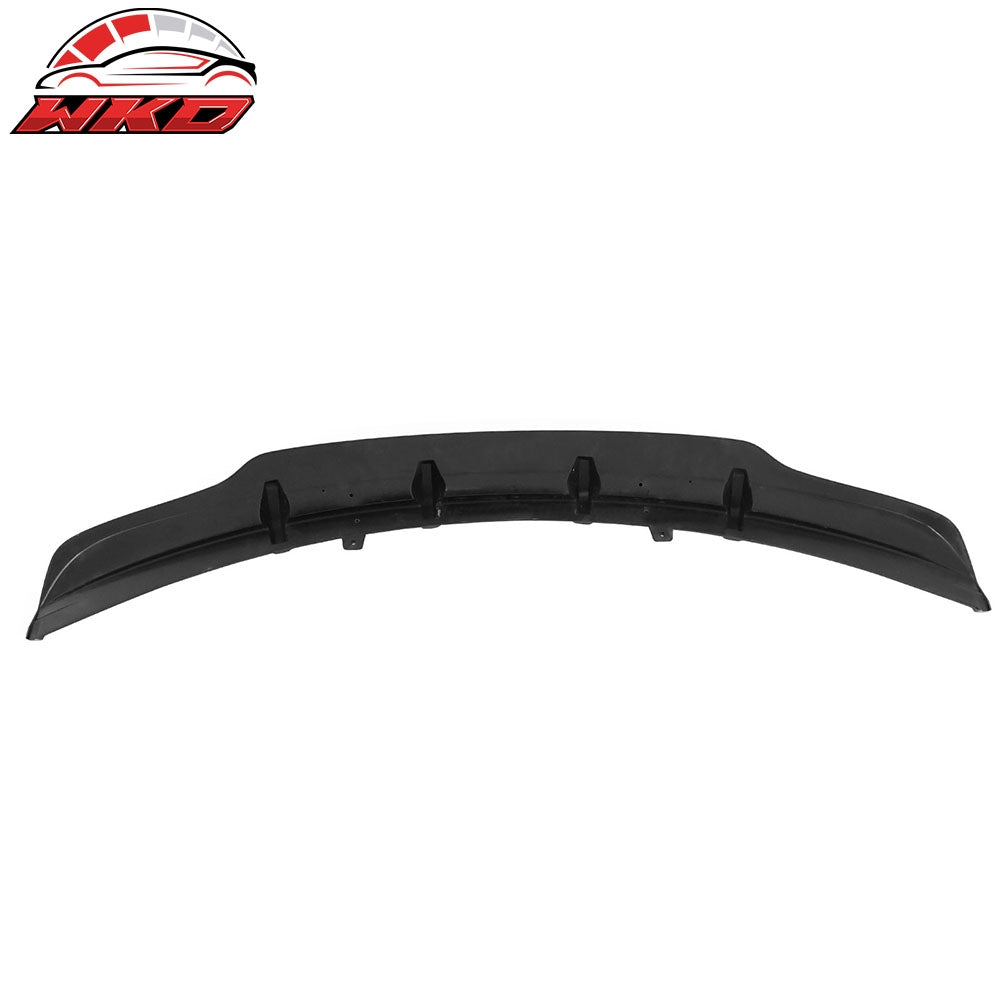 For 17-23 Tesla Model 3 Rear Bumper Lip Diffuser V Style Spoiler #PBSB Black