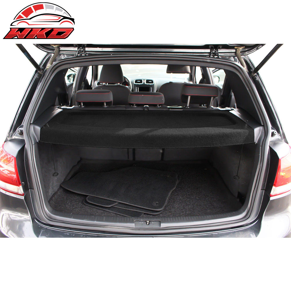 Fits 10-14 Volkswagen Golf 6 GTI R Non Retractable Tonneau Cargo Cover Board