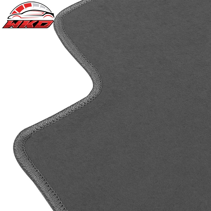 Fits 02-06 Toyota Camry 4PCS Front Rear Auto Floor Mats Liner Carpets Nylon Grey