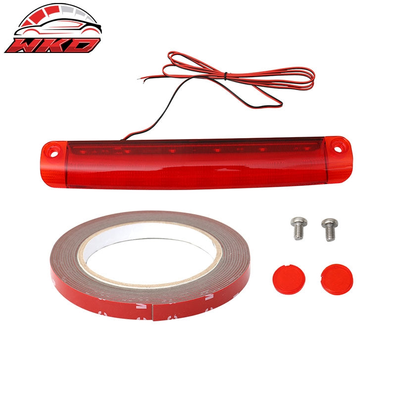For 14-19 Toyota Corolla Sedan OE Style Trunk Spoiler w/ 3rd Brake Light LED ABS