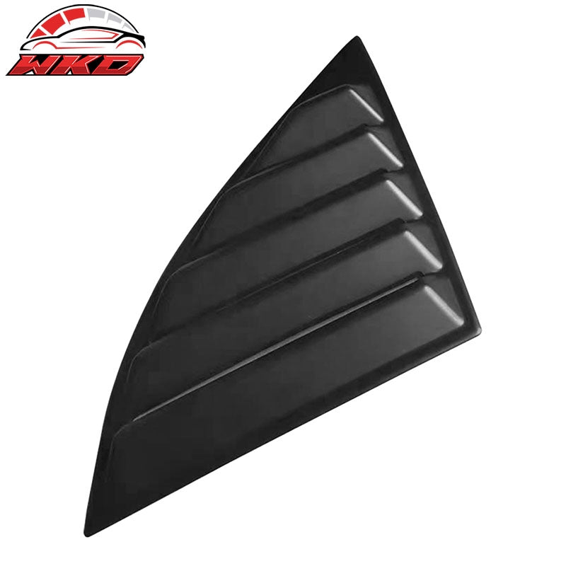 Fits 20-26 Toyota GR Supra A90 A91 IKON Style Side Window Louver PP Matte Black