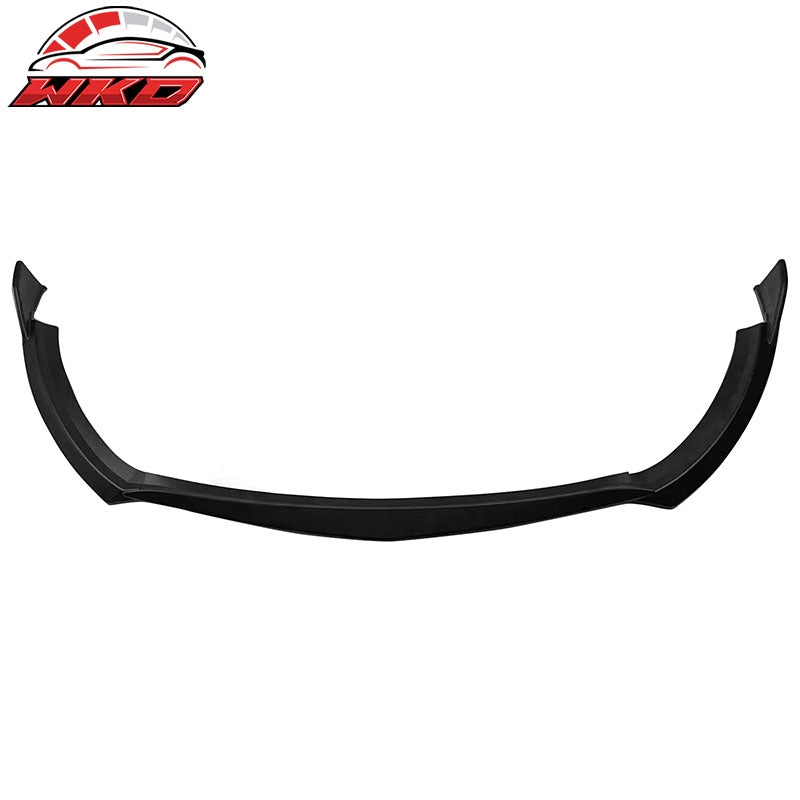 Fits 22-26 Toyota GR86 T Style PP Front Bumper Lip Chin Spoiler Matte Black