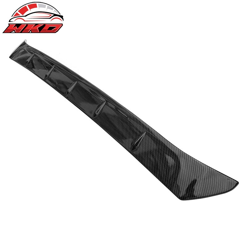 Fits 22-26 Toyota GR86/Subaru BRZ V Style Roof Spoiler Wing Carbon Fiber Print