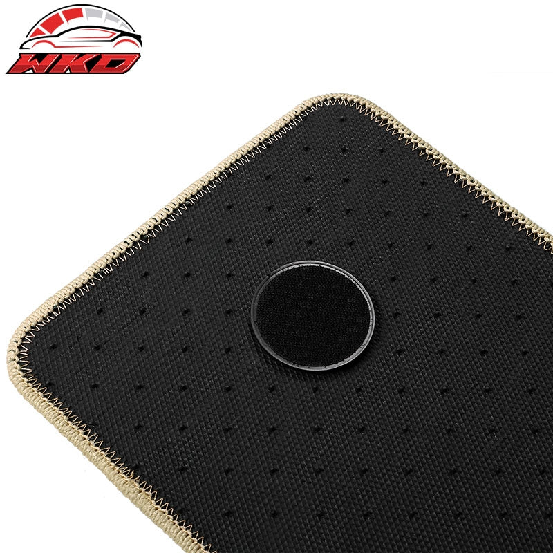 Fits 21-26 Toyota Sienna 7 Passenger Car Floor Mats Beige Front Rear Carpets 9PC