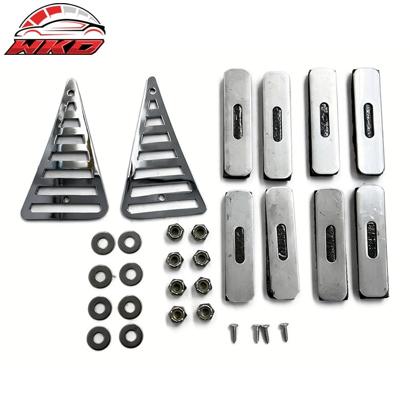 Wholesale 05-11 Toyota Tacoma Chrome Mesh Style Front Upper Grille Stainless Steel - Wikond Auto