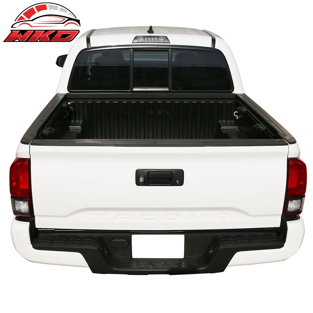 Fits 16-23 Toyota Tacoma Pickup Tailgate Cover Spoiler Molding Cap Protector