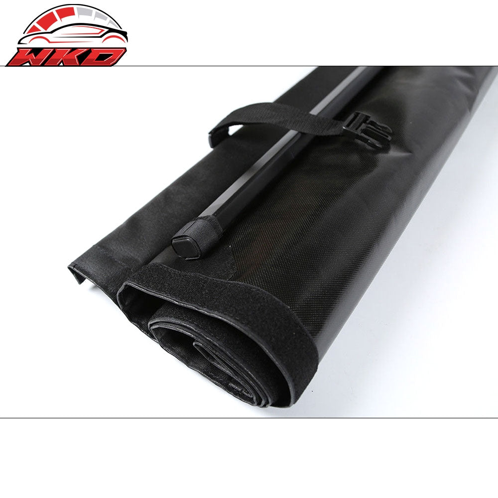 Fits 05-19 Nissan Frontier 6ft/72in Bed Black Vinyl Roll Up Tonneau Cover