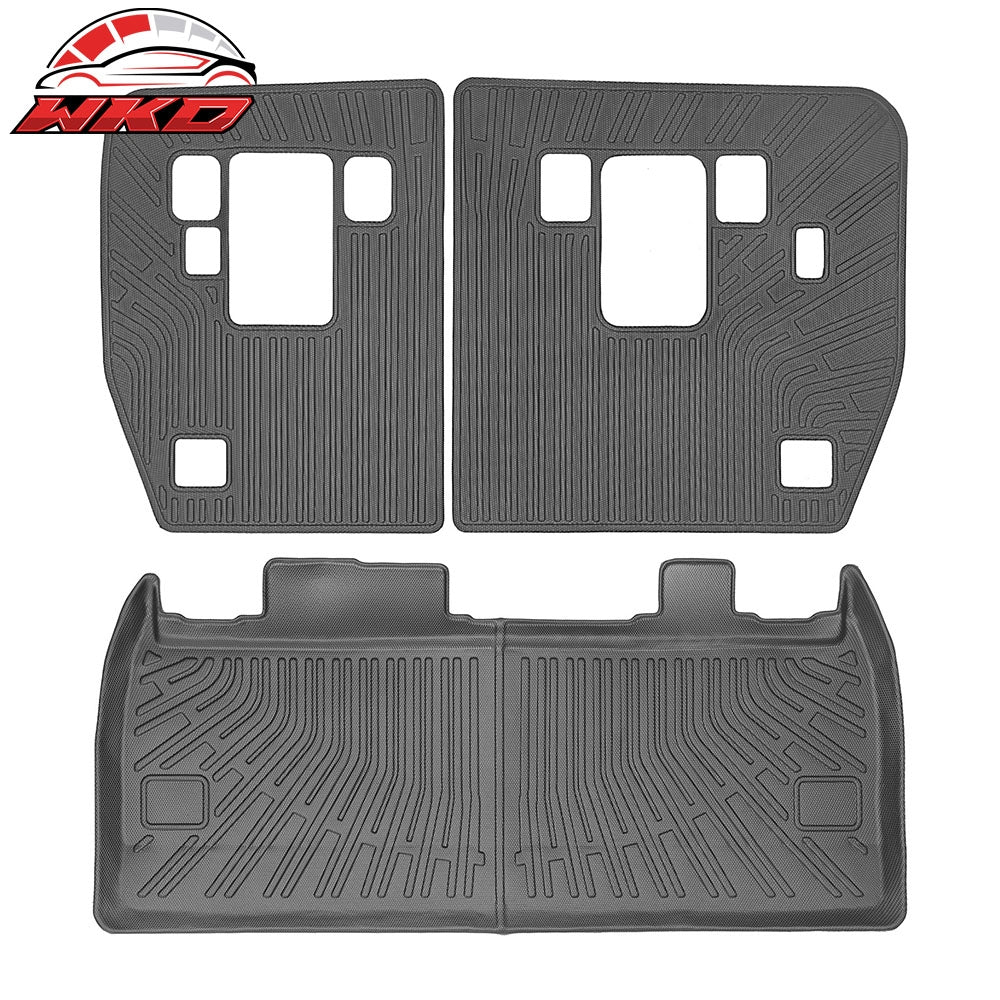 22-26 Kia Carnival Non-Hybrid 25-26 Hybrid TPE Rear Trunk & Backrest Mats | Wholesale